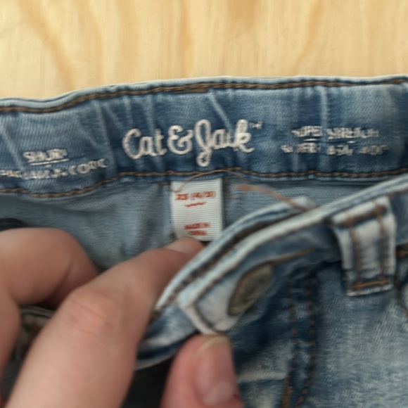 CAT & Jack | denim cutoffs - Picture 2 of 2